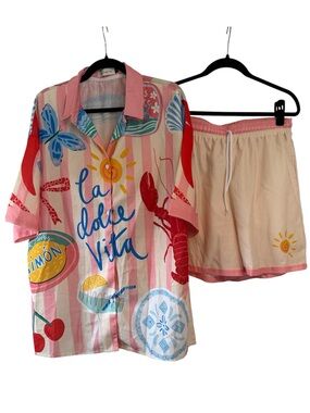 Nice to Meet You La Dolce Vita 2 Piece Summer Set